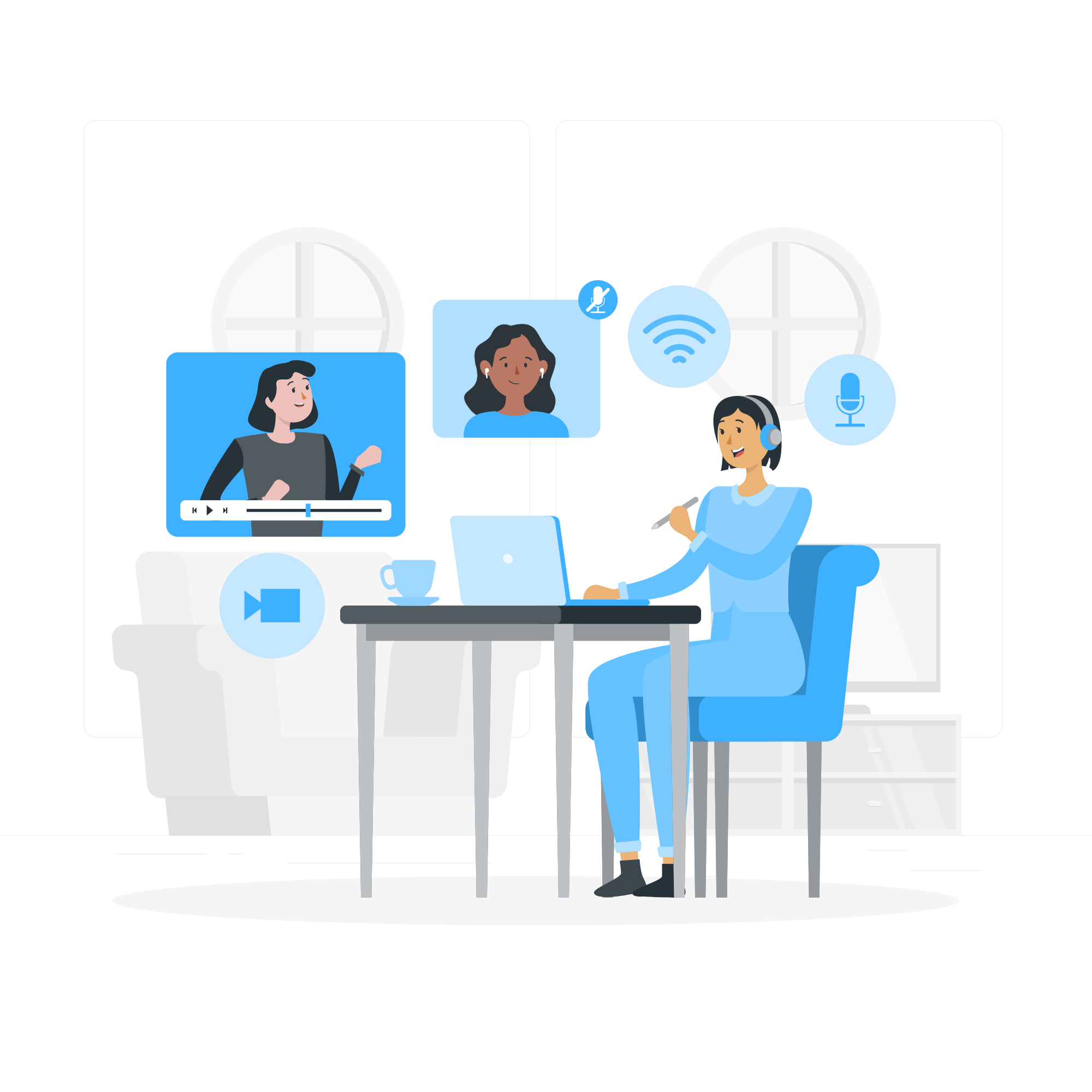 تعلم عبر الانترنت على حاسوب محمول