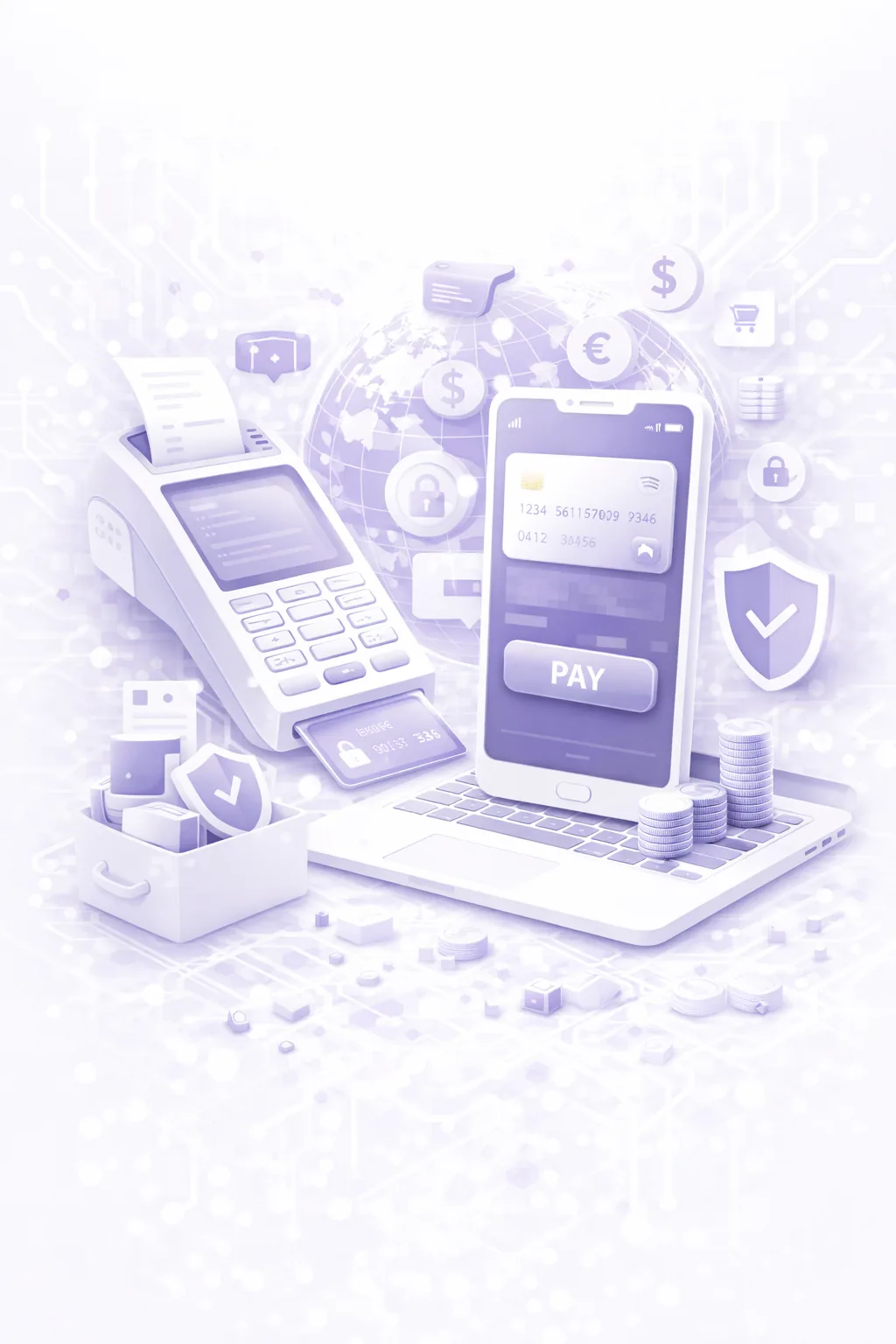 دمج خدمات الدفع الإلكتروني